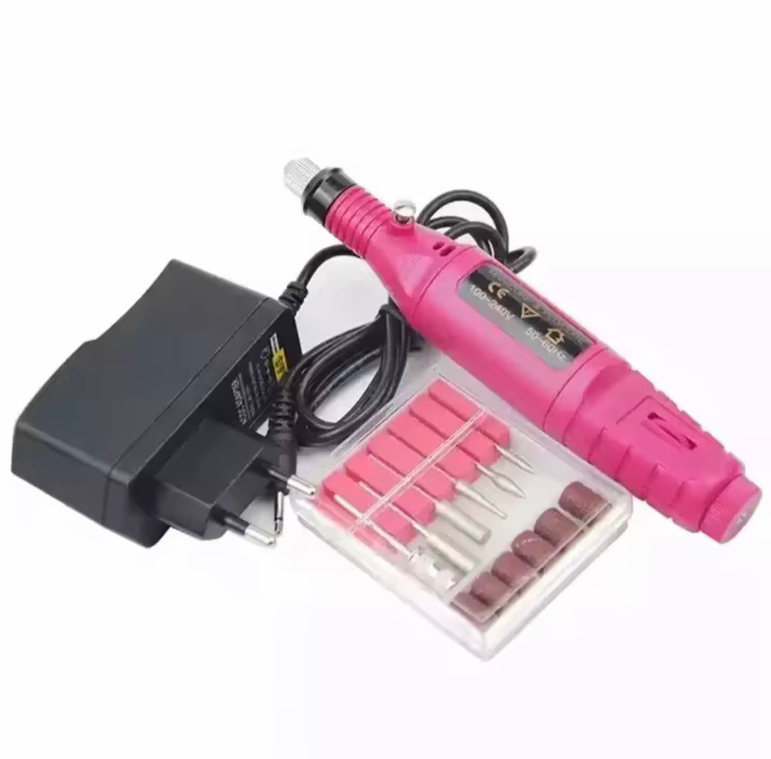 Electrical Nail Manicure Kit, 6 in 1 Nails Tool Kit, Nails Filer Kit, Multifunctional Nails Manicure Pedicure Tools Kit, Nails Acrylic Filer Tool Electrical Nail Manicure Kit, 6 in 1 Nails Tool Kit, Nails Filer Kit, Multifunctional Nails Manicure Pedicure Tools Kit, Nails Acrylic Filer Tool